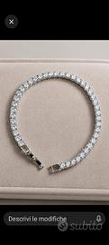 bracciale tennis argento 925