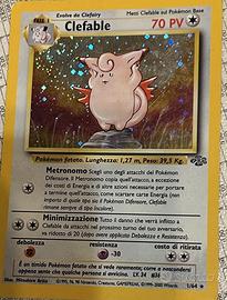 carta pokemon clefable 1/64