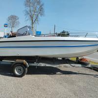 barca tipo open auto svuotante-yamaha 25- carello