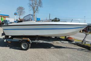 barca tipo open auto svuotante-yamaha 25- carello