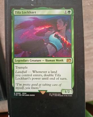 Magic Final Fantasy carta Tifa Lockhart 206