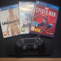 Ps4 slim 500gb + giochi