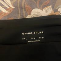 Leggins oysho sport taglia L colore nero
