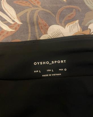 Leggins oysho sport taglia L colore nero