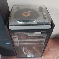 Impianto stereo Pioneer completo di 2 casse altopa
