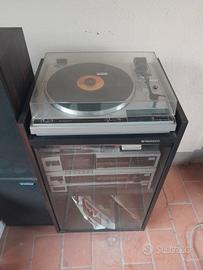Impianto stereo Pioneer completo di 2 casse altopa