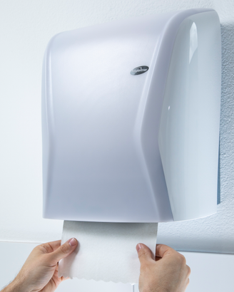 Dispenser asciugamani di carta e sapone automatico