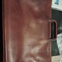 borsa portadocumenti in pelle