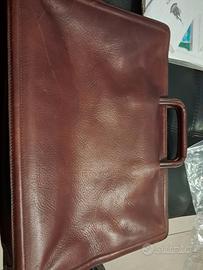 borsa portadocumenti in pelle