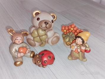 set 5 PZ pupazzetti Thun 