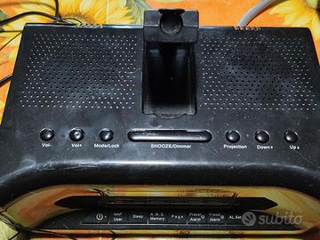 radiosveglia proiettore