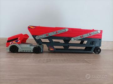 Hot Wheels- Mega Trasportatore con Livelli Espandi