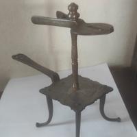 Antico Carnia "lum di pin" orologio a tempo