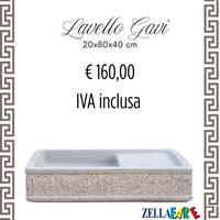 LAVELLO GAVI 80x40X20