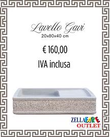 LAVELLO GAVI 80x40X20
