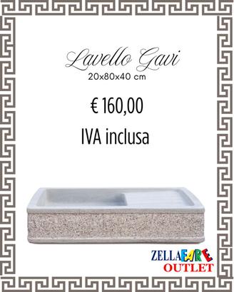 LAVELLO GAVI 80x40X20