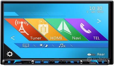 Clarion NX706E, DVD 2 DIN 7" Touchscreen / MP3 8GB