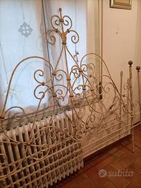 letto in ferro battuto 
