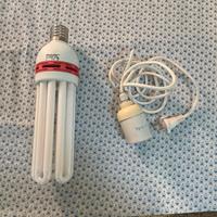 Lampada Phytolite 125W 2100K + portalampada