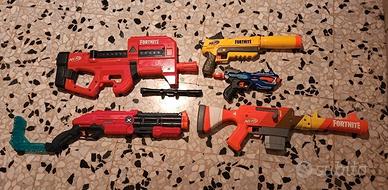 fucili nerf + mirino vero per airsoft