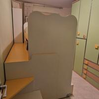 Letto a castello scorrevole Colombini salvaspazio