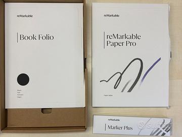 ReMarkable Paper Pro a colori + pennino + custodia