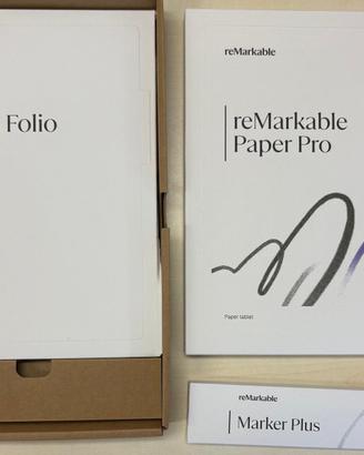 ReMarkable Paper Pro a colori + pennino + custodia