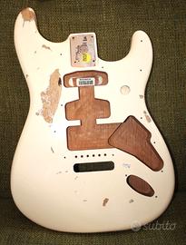 FENDER STRATOCASTER BODY JIMI HENDRIX MEXICO AGED