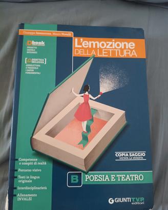 libro scolastico l'emozione della lettura B