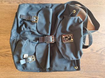 Zaino Fendi originale – Nylon nero con logo