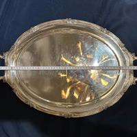 vassoio con punzone arg 800