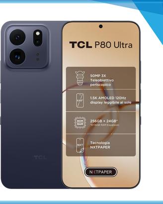 TCL P80 Ultra NXTPAPER (8+256GB) Midnight Blue
