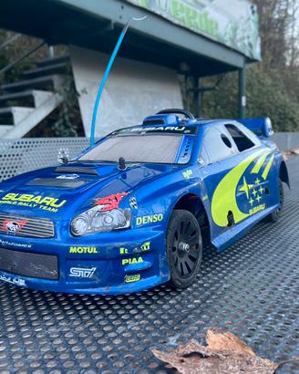 rc 1/10 thunder tiger ts4n convertita elettrica