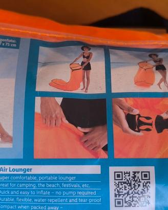 Air Lounge, poltrona ad aria da spiaggia