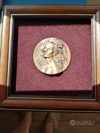 Opera in bronzo di A. Sassu