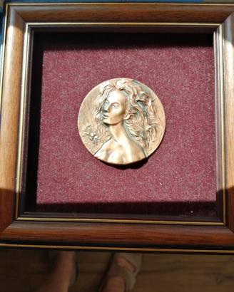 Opera in bronzo di A. Sassu
