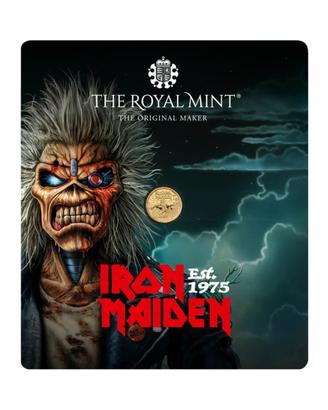 Iron Maiden ORO PURO  Royal Mint