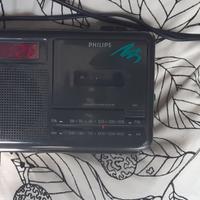 Radio STEREO PHILIPS con lettore cassette audio