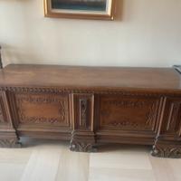 Mobile porta tv legno antico 80€