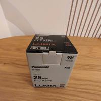Panasonic 25mm f1.7