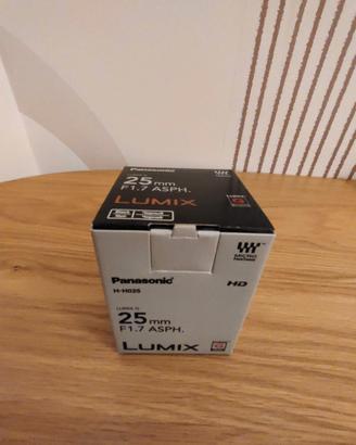 Panasonic 25mm f1.7