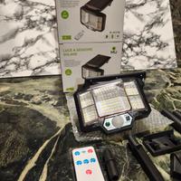 Faro LED Solare 97 SMD con Sensore Movimento 