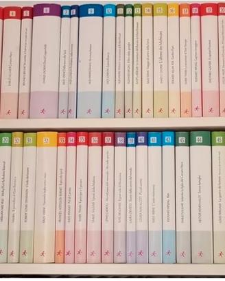 collana libri completa 50 volumi  