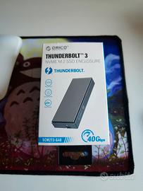 Box esterno ORICO Thunderbolt 3 per  SSD M.2 NVMe