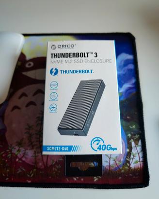 Box esterno ORICO Thunderbolt 3 per  SSD M.2 NVMe