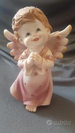 statuetta porcellana angioletto
