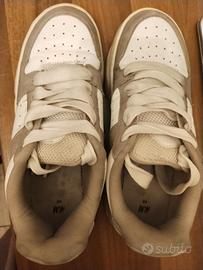 Sneakers H&M donna bianche e beige taglia 40