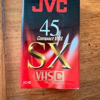 Videocassetta VHSC JVC SX45