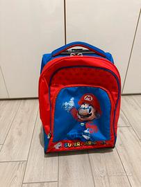 Zaino trolley con design Super Mario Bros