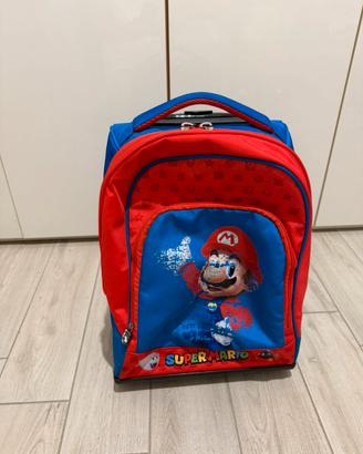Zaino trolley con design Super Mario Bros